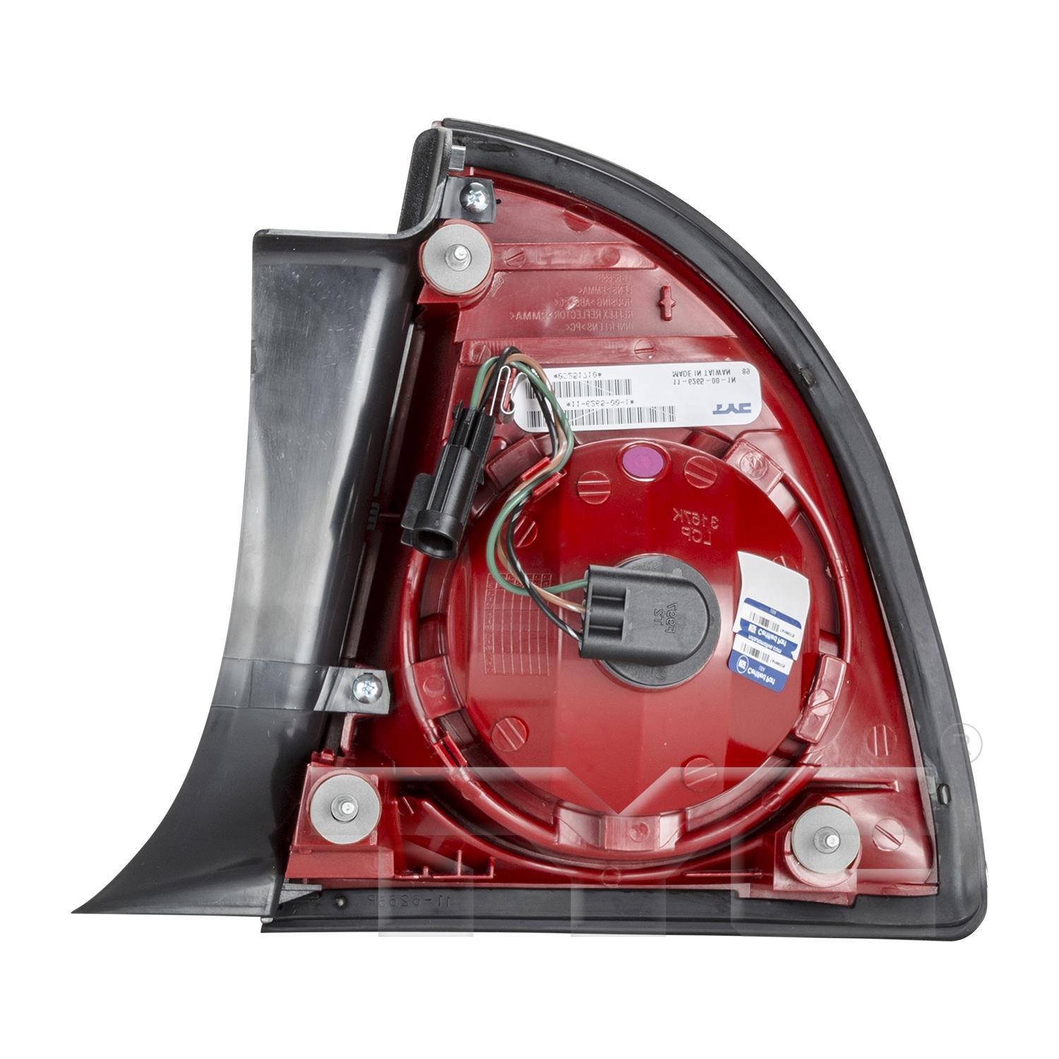 TYC 116266001 - Tail Light Assembly TYC 116266001 Tail Light Assembly product image 2 of 6