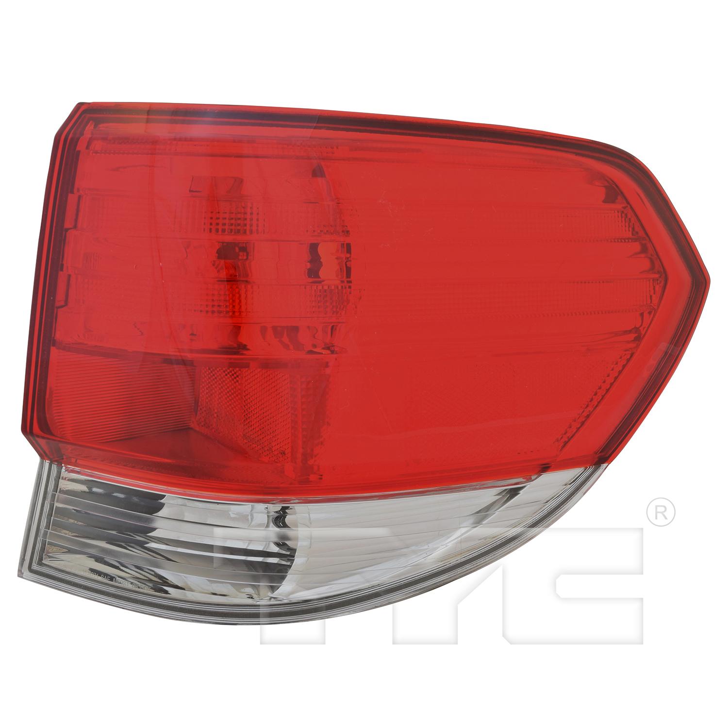 TYC 116271019 - Tail Light Assembly TYC 116271019 Tail Light Assembly product image 1 of 6