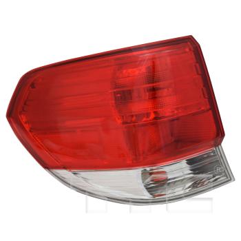 2010 Honda Odyssey Tail Light Assembly Left Outer TYC 11627200 image 1 of 4