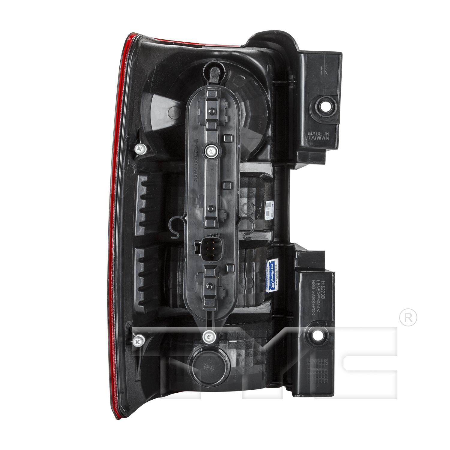 TYC 116273009 - Tail Light Assembly TYC 116273009 Tail Light Assembly product image 2 of 6