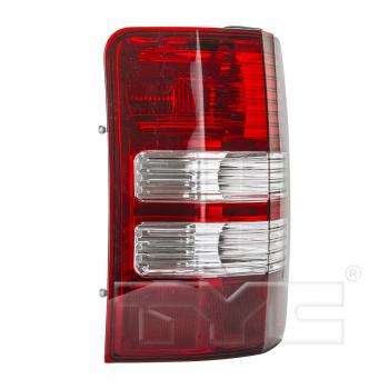 2012 Jeep Liberty Tail Light Assembly Left TYC 116274009 image 3 of 4
