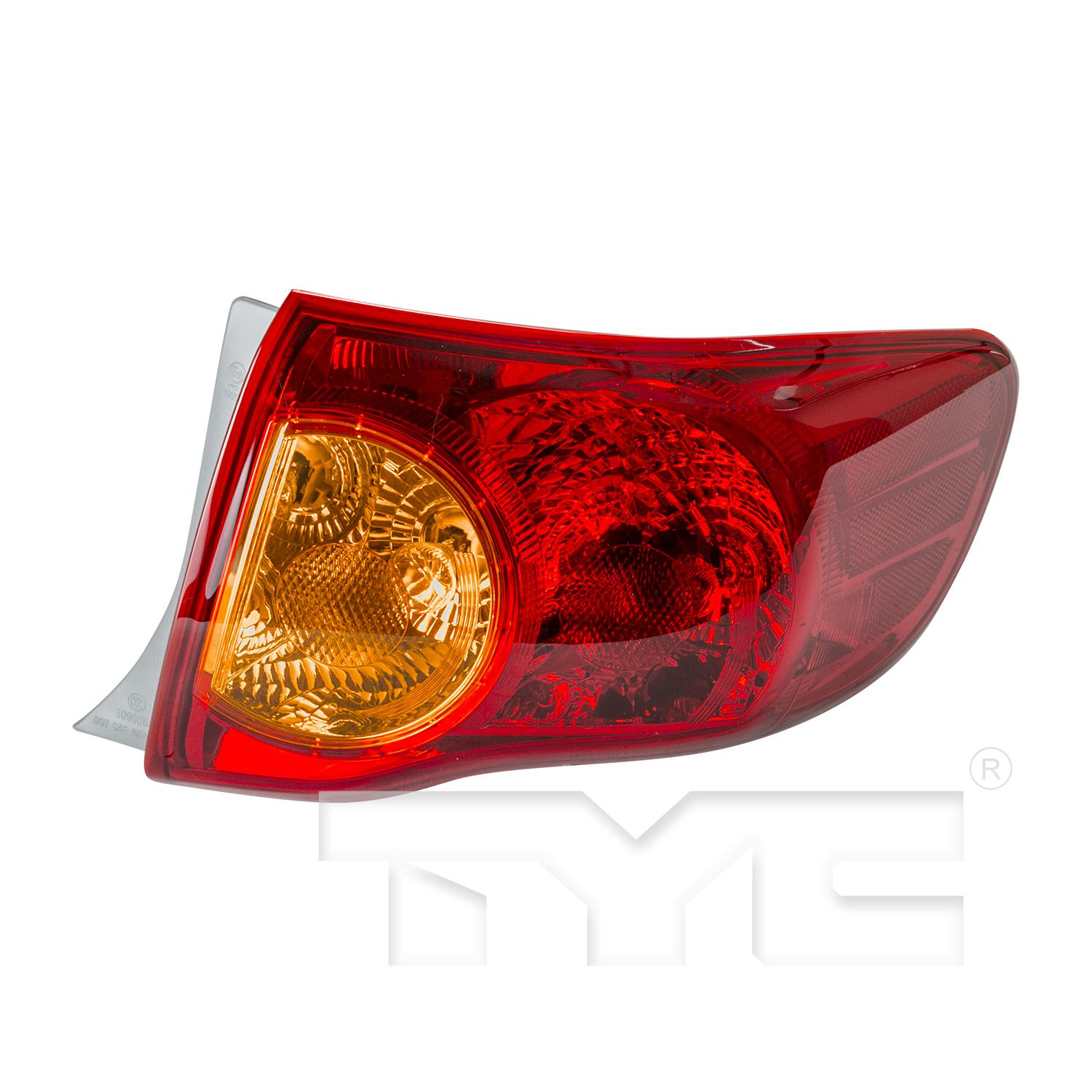 TYC 116277009 - Tail Light Assembly TYC 116277009 Tail Light Assembly product image 1 of 6