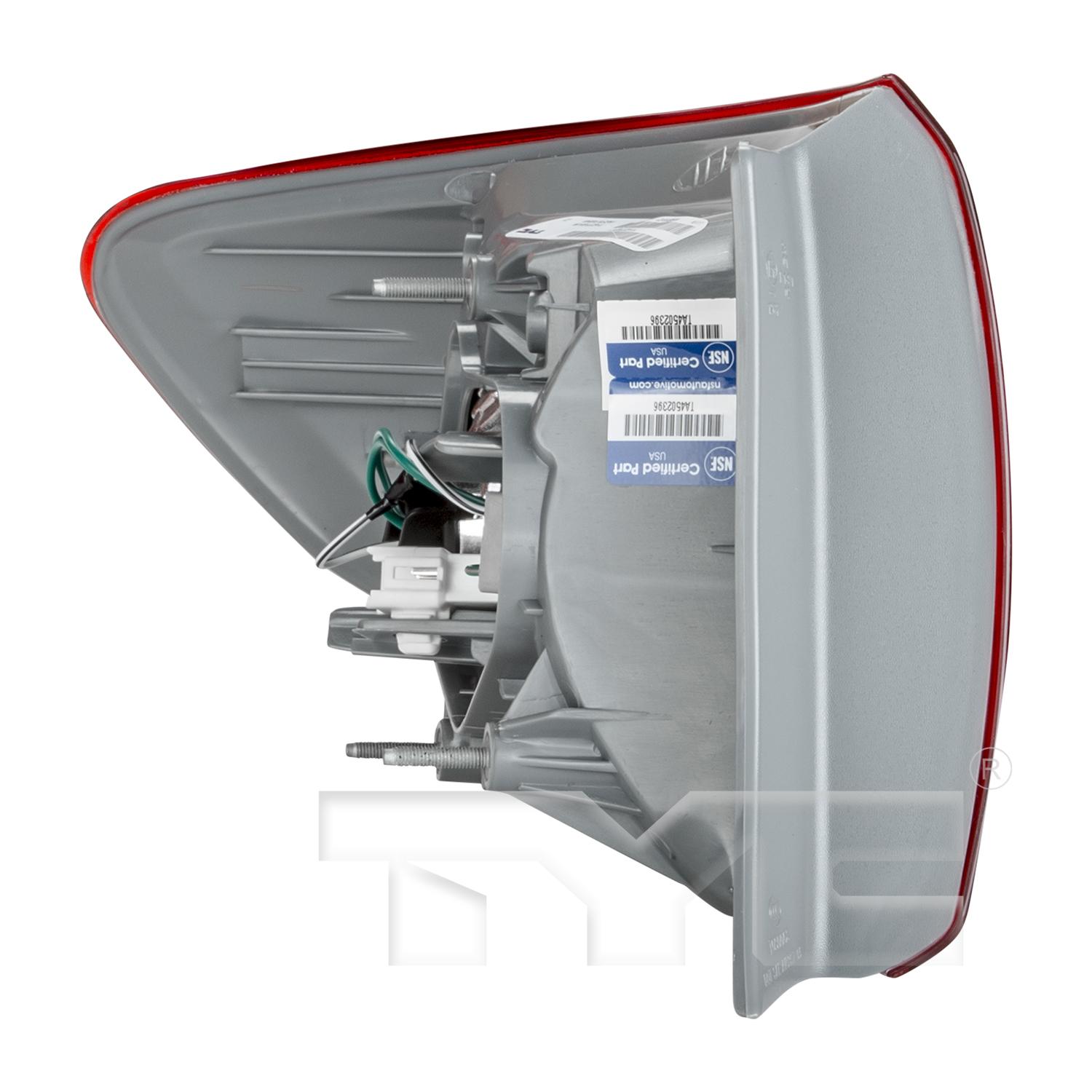 TYC 116277009 - Tail Light Assembly TYC 116277009 Tail Light Assembly product image 4 of 6