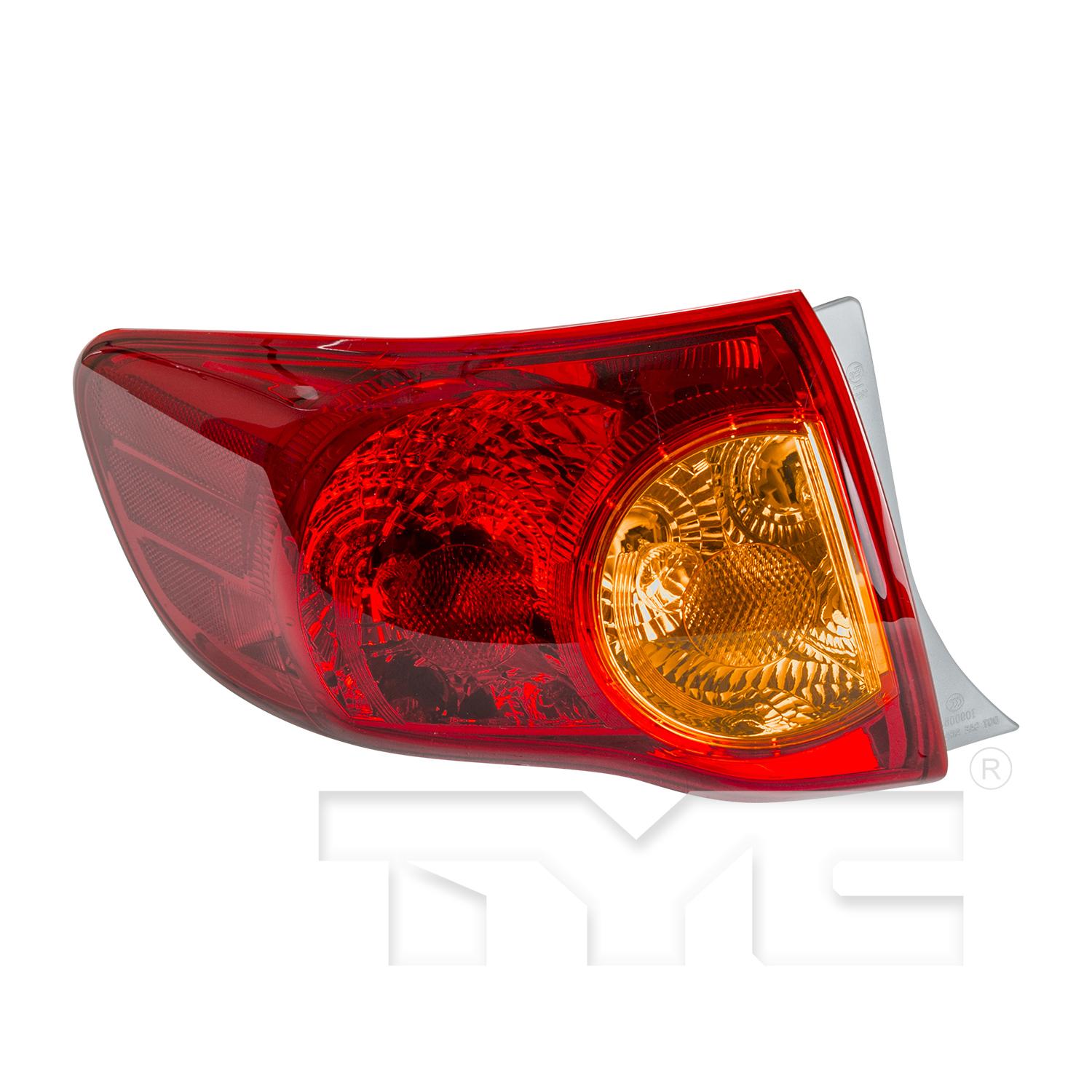 TYC 11627800 - Tail Light Assembly TYC 11627800 Tail Light Assembly product image 1 of 6