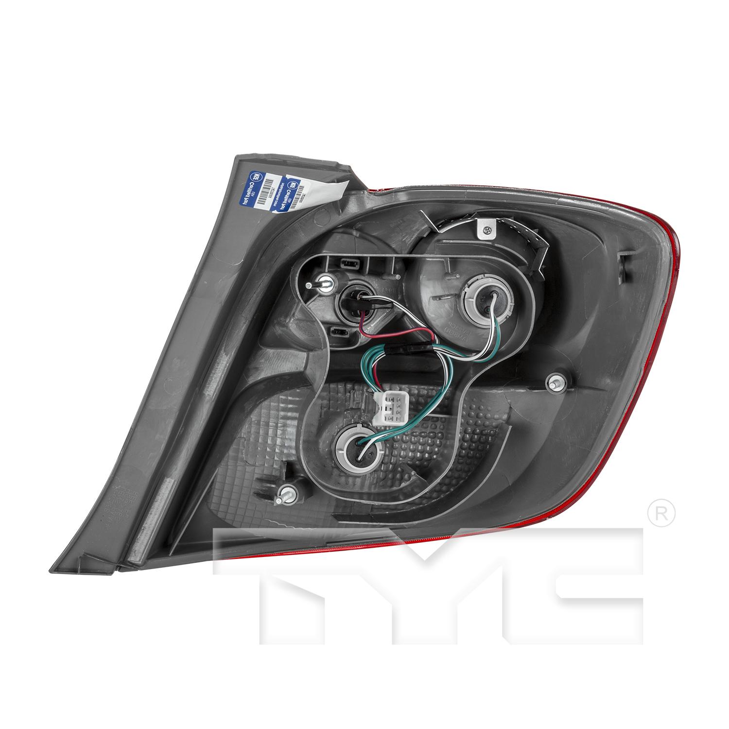 TYC 11628600 - Tail Light Assembly TYC 11628600 Tail Light Assembly product image 2 of 6