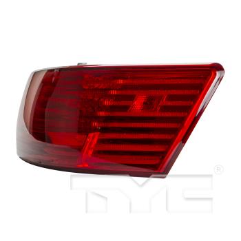 2008 Hyundai Sonata Tail Light Assembly Right Outer TYC 11629500 image 4 of 4