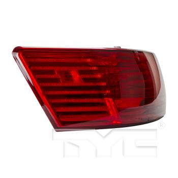 2009 Hyundai Sonata Tail Light Assembly Left Outer TYC 11629600 image 3 of 4