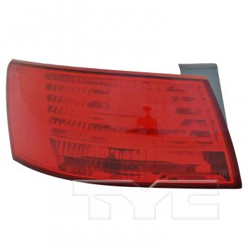 2008 Hyundai Sonata Tail Light Assembly Left Outer TYC 116296009 image 1 of 4
