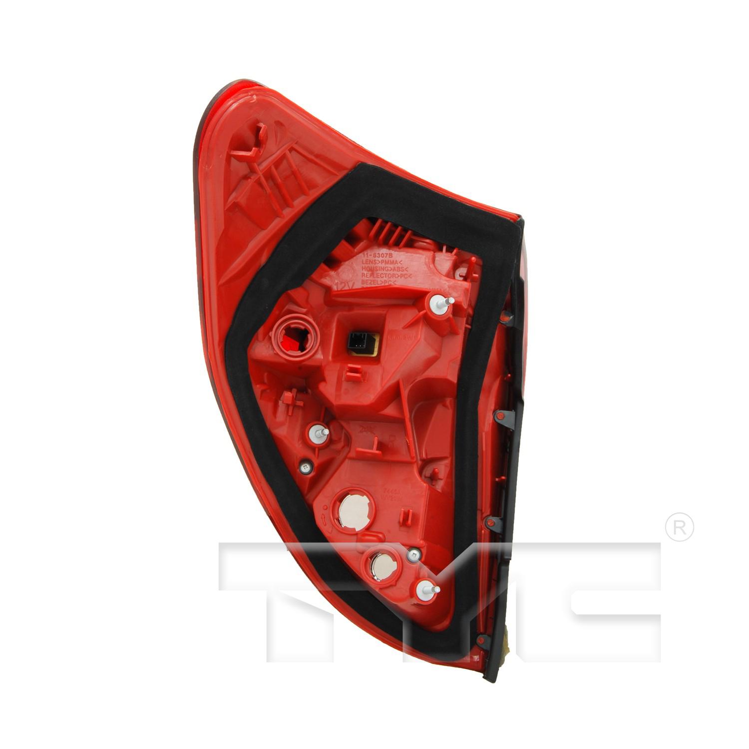 TYC 116307019 - Tail Light Assembly TYC 116307019 Tail Light Assembly product image 2 of 2