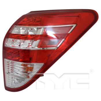 2012 Toyota RAV4 Tail Light Assembly Right TYC 11630790 image 4 of 4