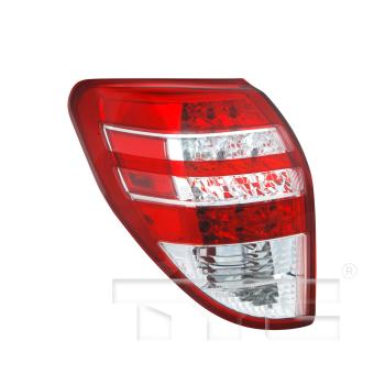 2012 Toyota RAV4 Tail Light Assembly Left TYC 116308019 image 3 of 4