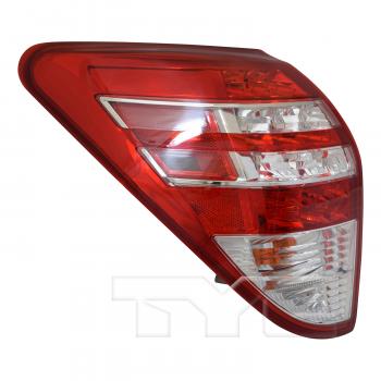 2012 Toyota RAV4 Tail Light Assembly Left TYC 116308909 image 4 of 4