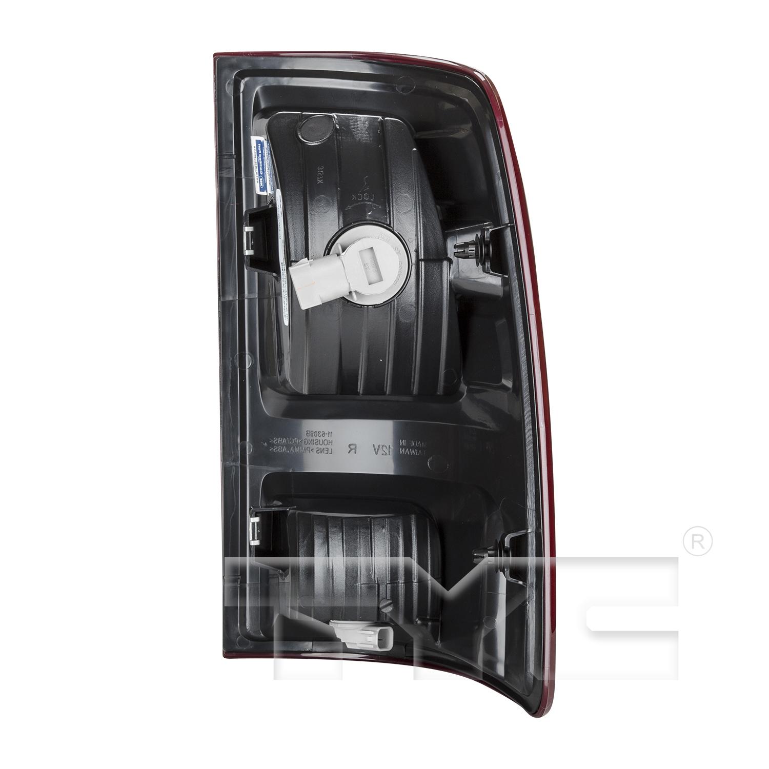 TYC 11631000 - Tail Light Assembly TYC 11631000 Tail Light Assembly product image 2 of 6