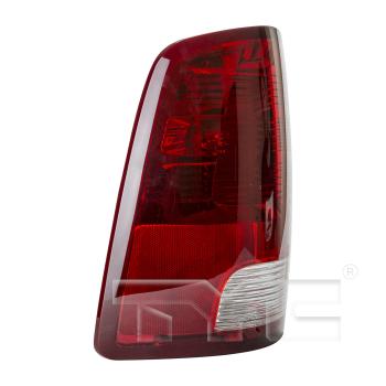 2009 Dodge Ram 1500 Tail Light Assembly Left TYC 11631000 image 3 of 4