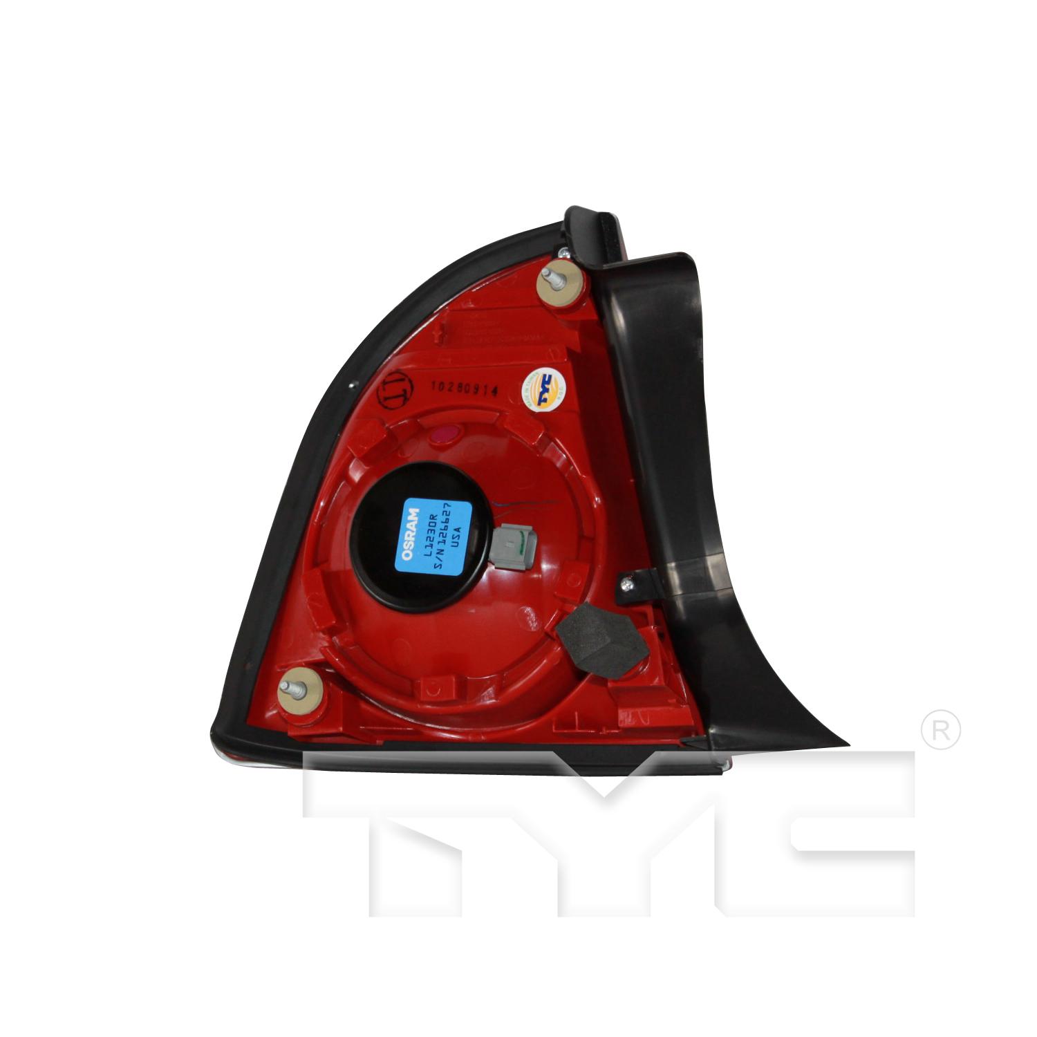 TYC 11631300 - Tail Light Assembly TYC 11631300 Tail Light Assembly product image 2 of 6