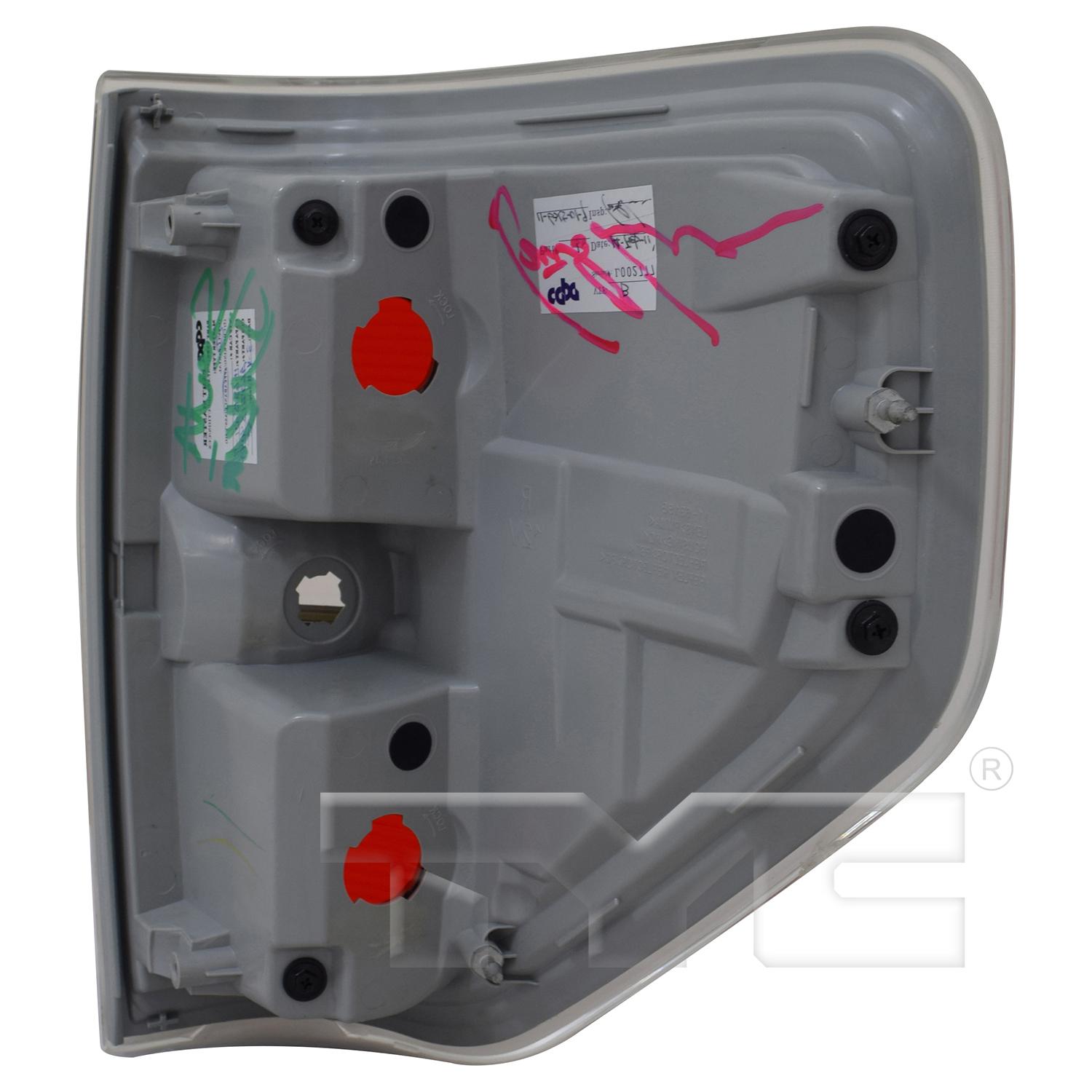 TYC 116316019 - Tail Light Assembly TYC 116316019 Tail Light Assembly product image 2 of 6