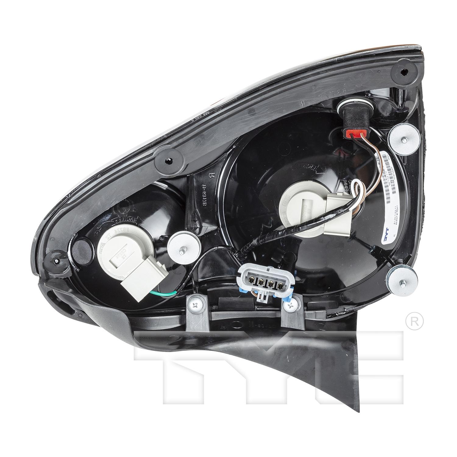 TYC 11631800 - Tail Light Assembly TYC 11631800 Tail Light Assembly product image 2 of 8