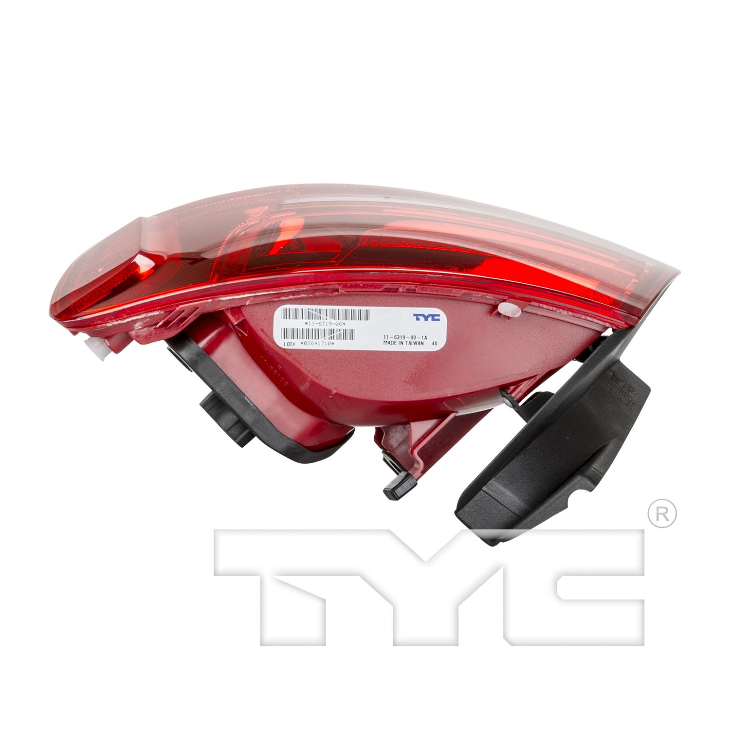 TYC 11631900 Tail Light Assembly product image 5 of 6