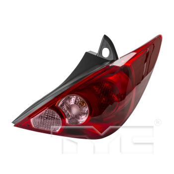 2012 Nissan Versa Tail Light Assembly Right TYC 11632100 image 4 of 4