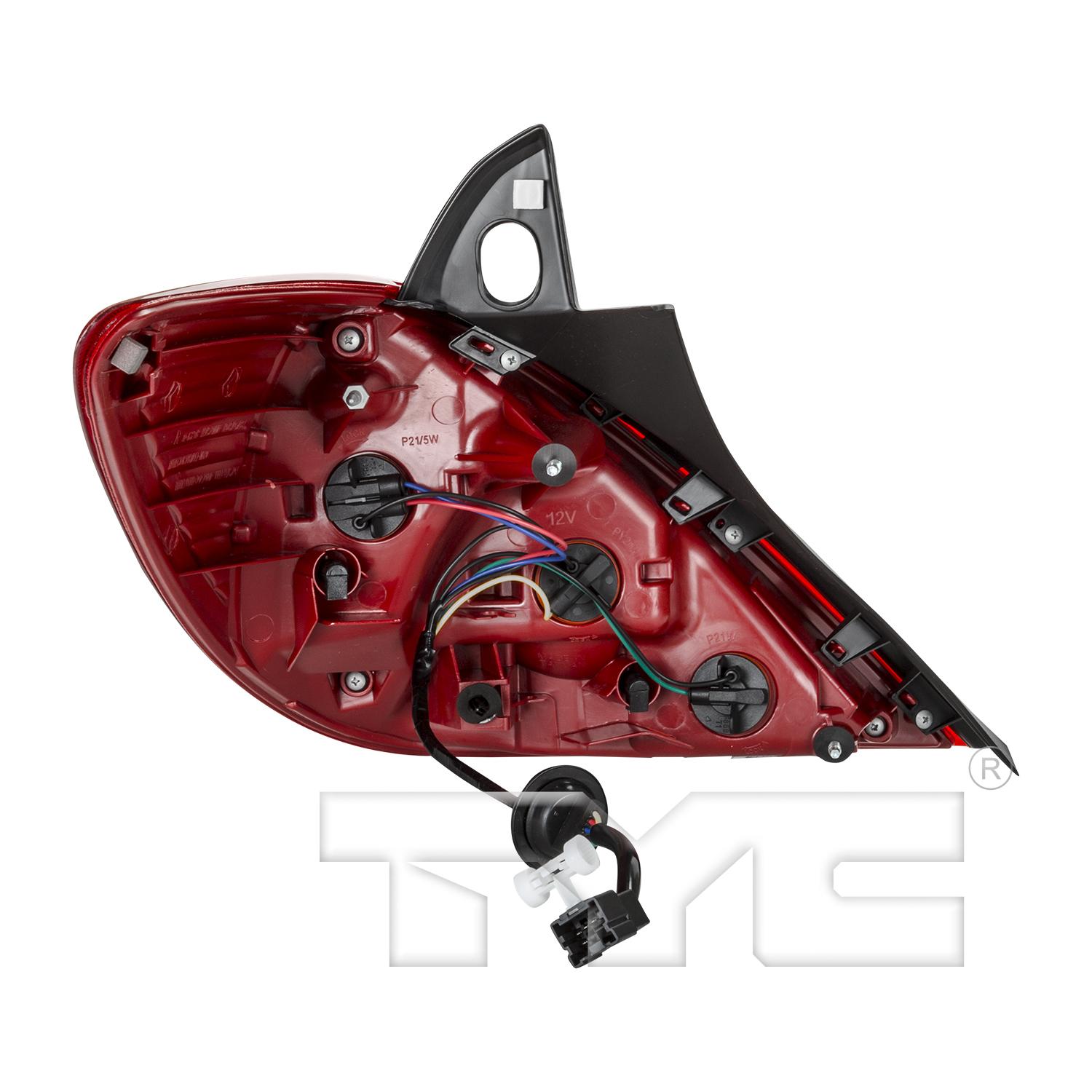 TYC 116321001 Tail Light Assembly product image 2 of 6