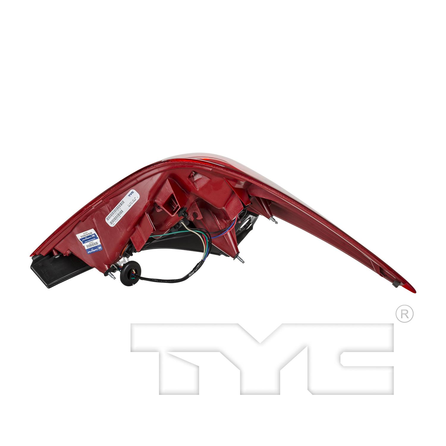 TYC 116321001 Tail Light Assembly product image 6 of 6