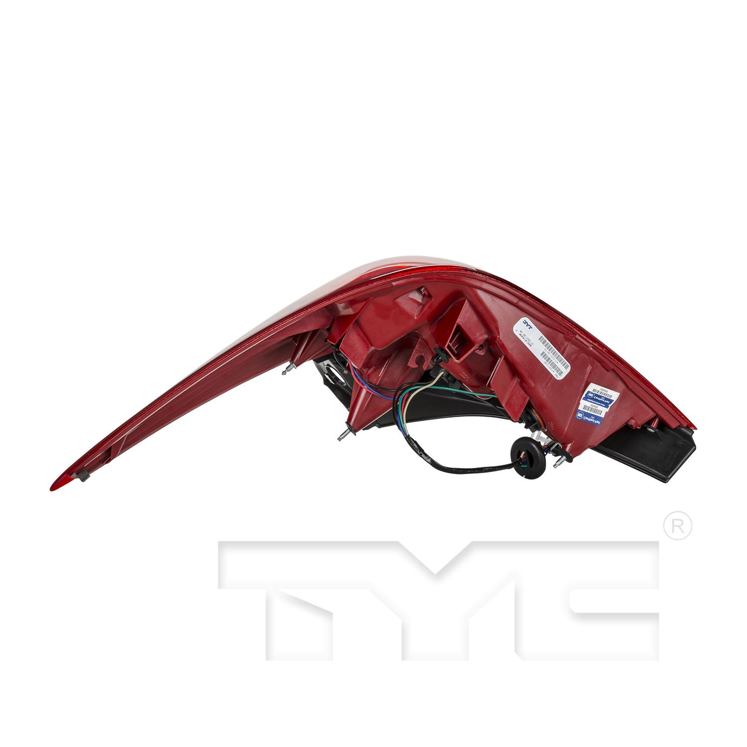 TYC 11632200 Tail Light Assembly product image 6 of 6