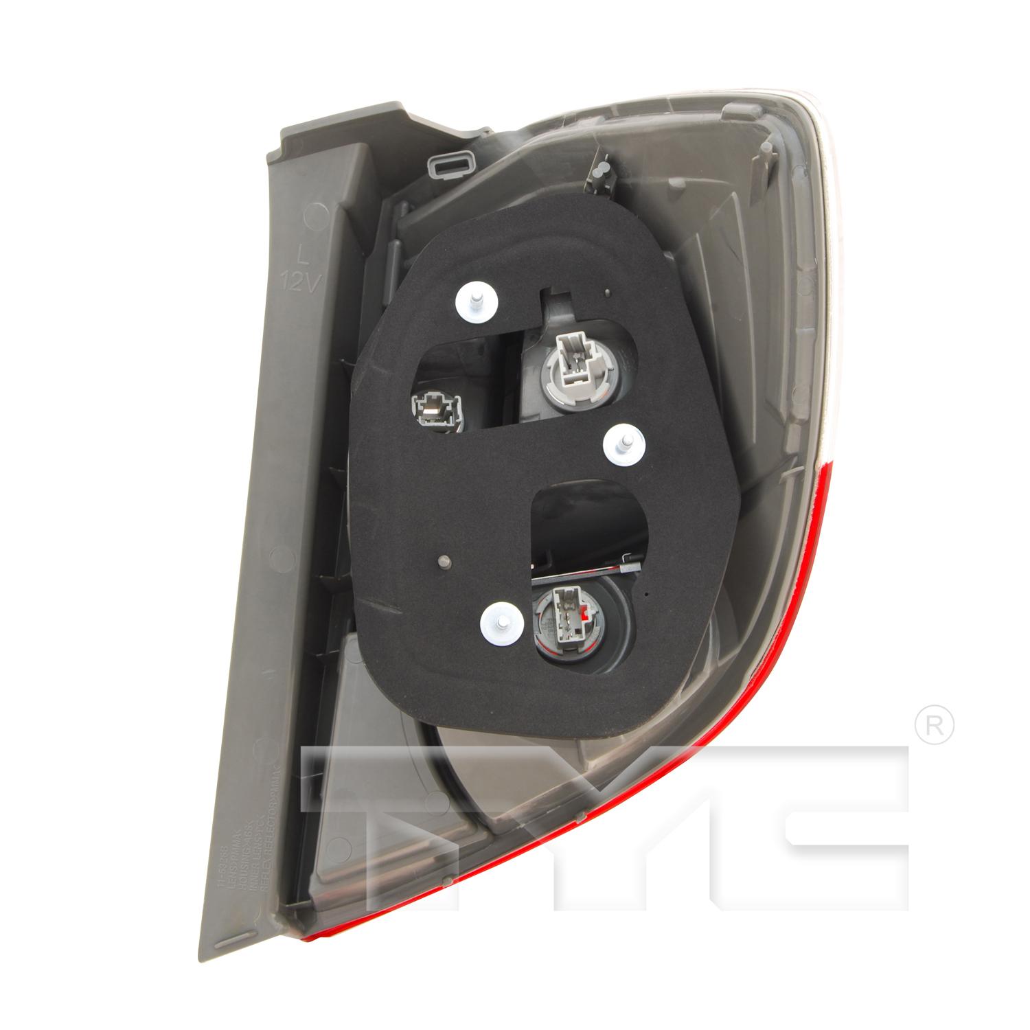 TYC 11632600 Tail Light Assembly product image 4 of 8