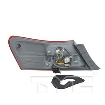 2011 Toyota Camry Tail Light Assembly Right Outer TYC 11632990 image 3 of 3