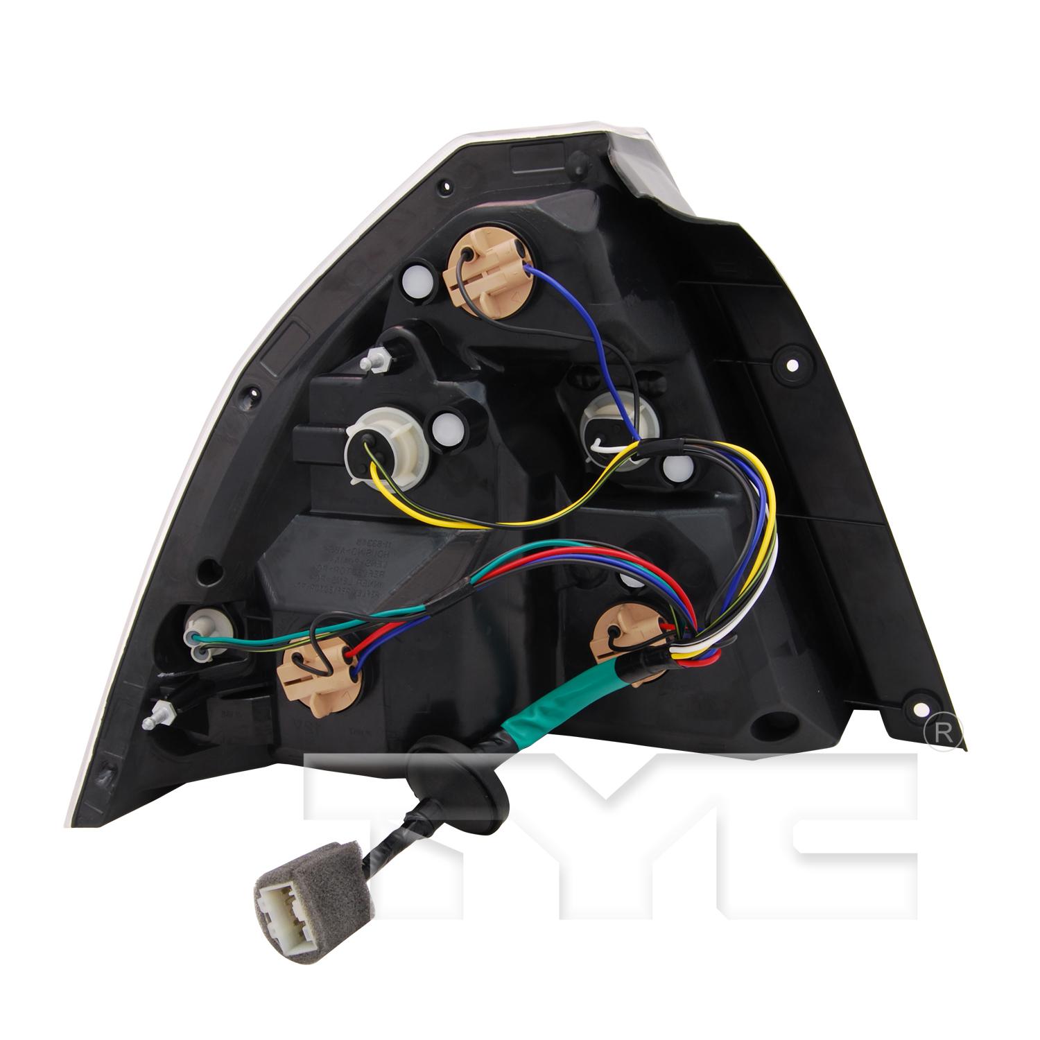 TYC 116334909 - Tail Light Assembly TYC 116334909 Tail Light Assembly product image 2 of 2