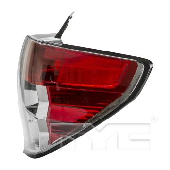 2012 Subaru Forester Tail Light Assembly Right TYC 11633701 image 3 of 4