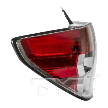 2012 Subaru Forester Tail Light Assembly Left TYC 11633801 image 3 of 4