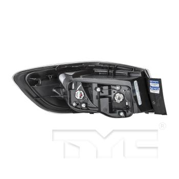 2011 Mazda 3 Tail Light Assembly Right Outer TYC 11633900 image 4 of 4