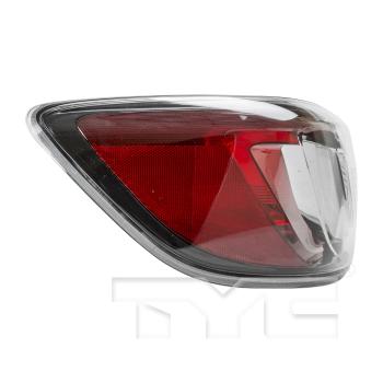 2011 Mazda 3 Tail Light Assembly Left Outer TYC 11634000 image 4 of 4