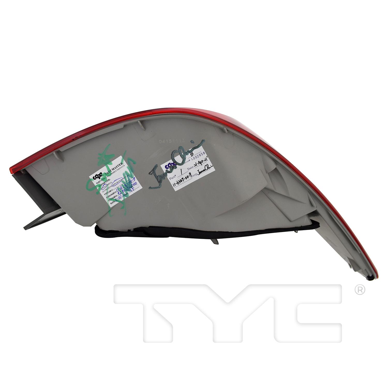 TYC 116347009 - Tail Light Assembly TYC 116347009 Tail Light Assembly product image 6 of 6