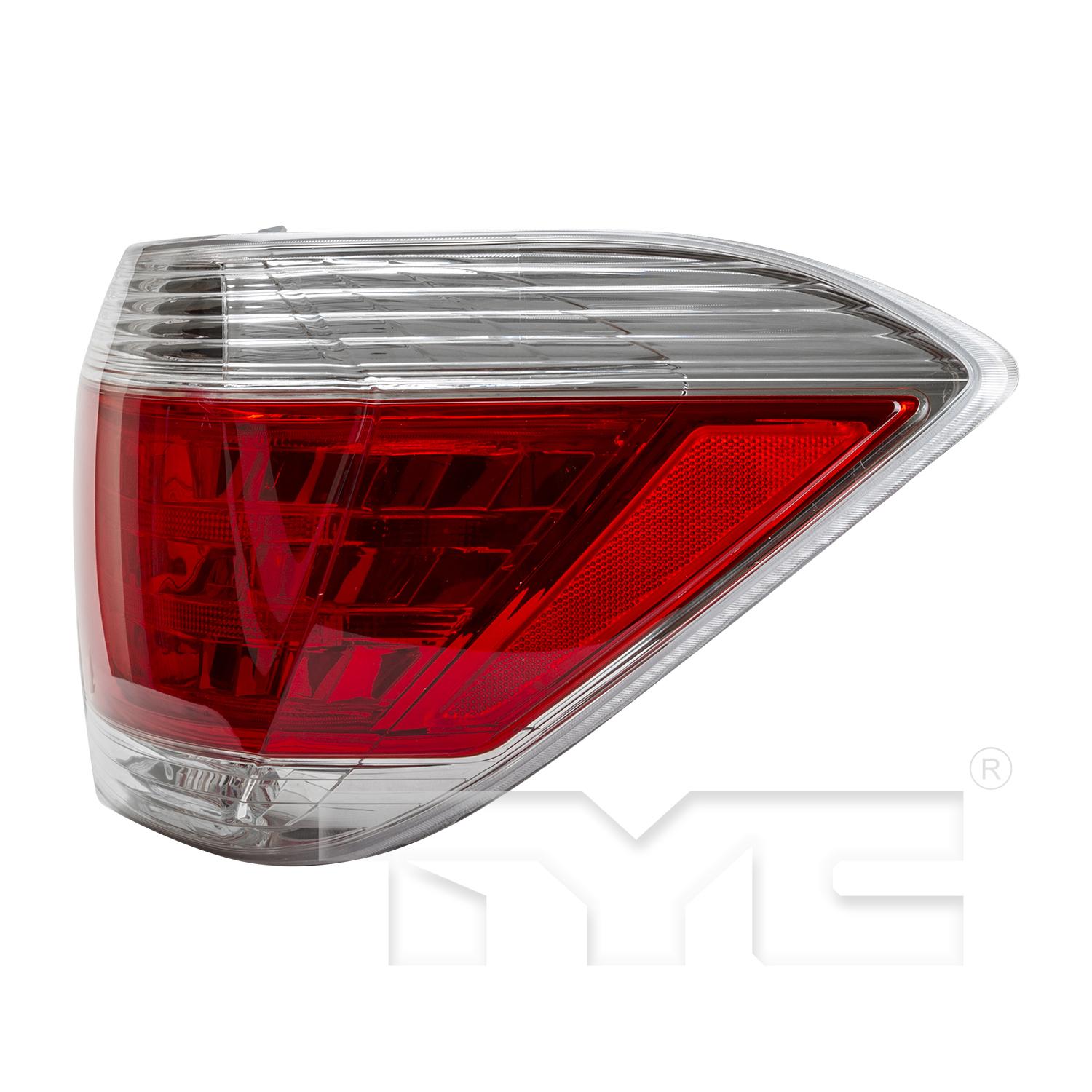 TYC 11634900 - Tail Light Assembly TYC 11634900 Tail Light Assembly product image 3 of 6