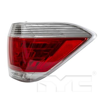 2012 Toyota Highlander Tail Light Assembly Right TYC 11634900 image 4 of 4