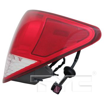 2014 Chevrolet Cruze Tail Light Assembly Right Outer TYC 116357009 image 4 of 4