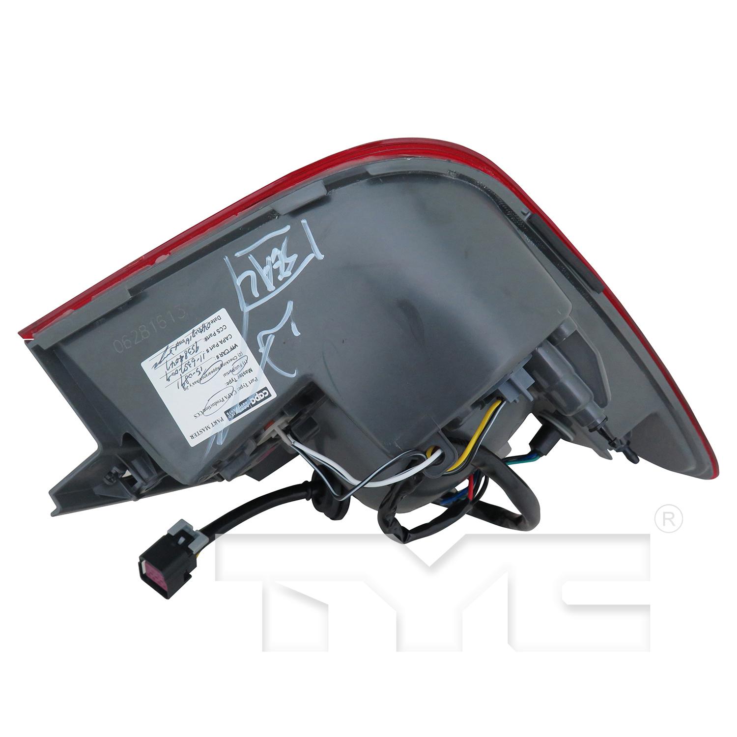 TYC 116357009 Tail Light Assembly product image 6 of 6