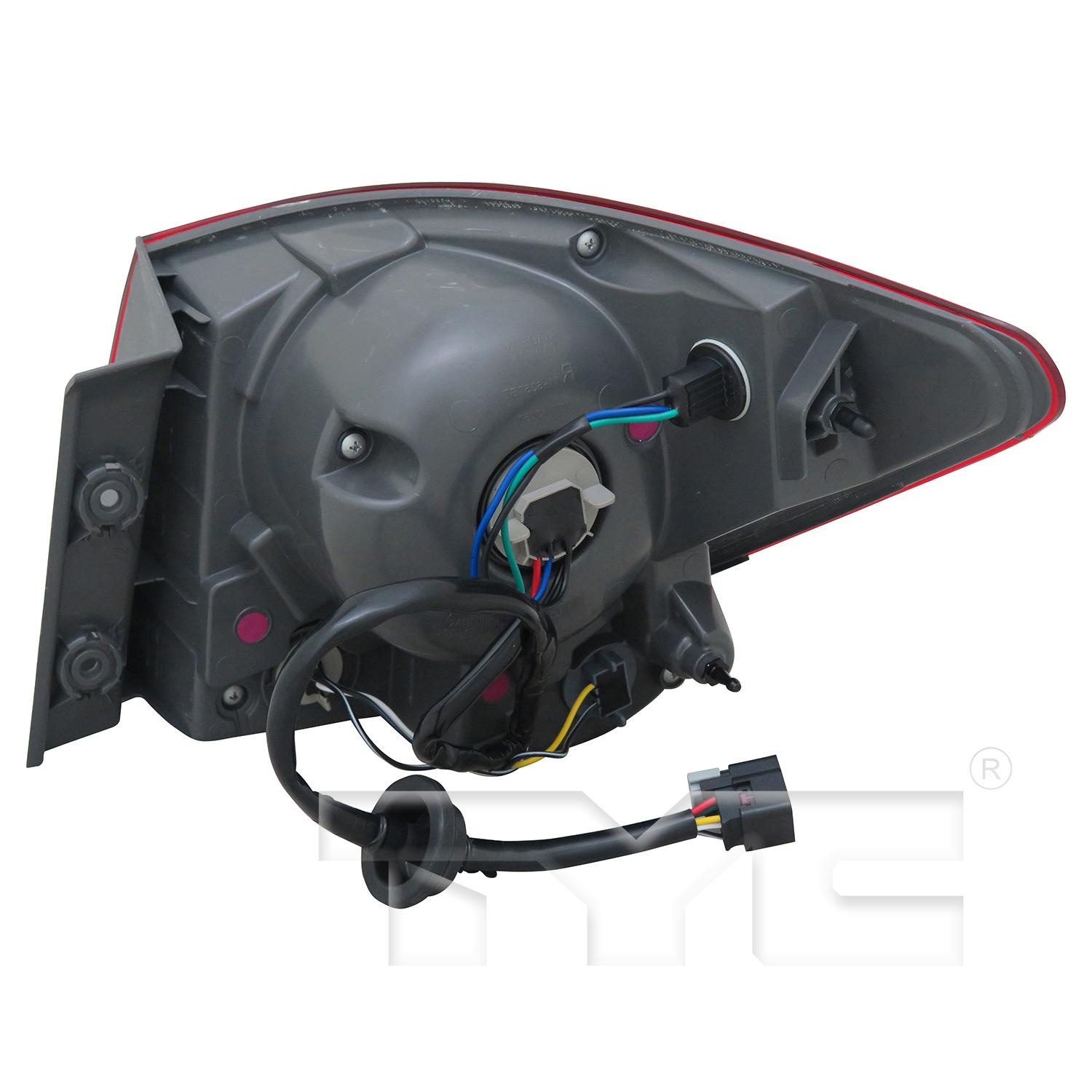 TYC 116358009 Tail Light Assembly product image 2 of 6