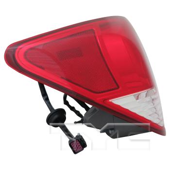 2014 Chevrolet Cruze Tail Light Assembly Left Outer TYC 116358009 image 4 of 4