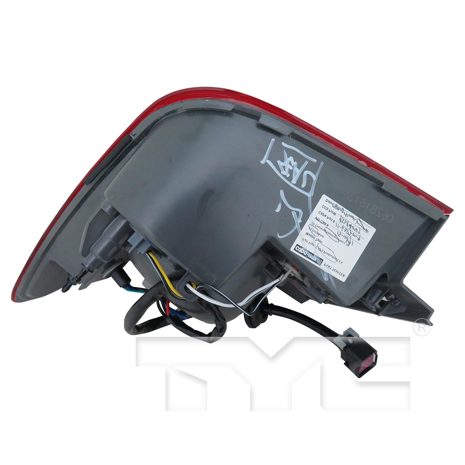 TYC 116358009 Tail Light Assembly product image 6 of 6