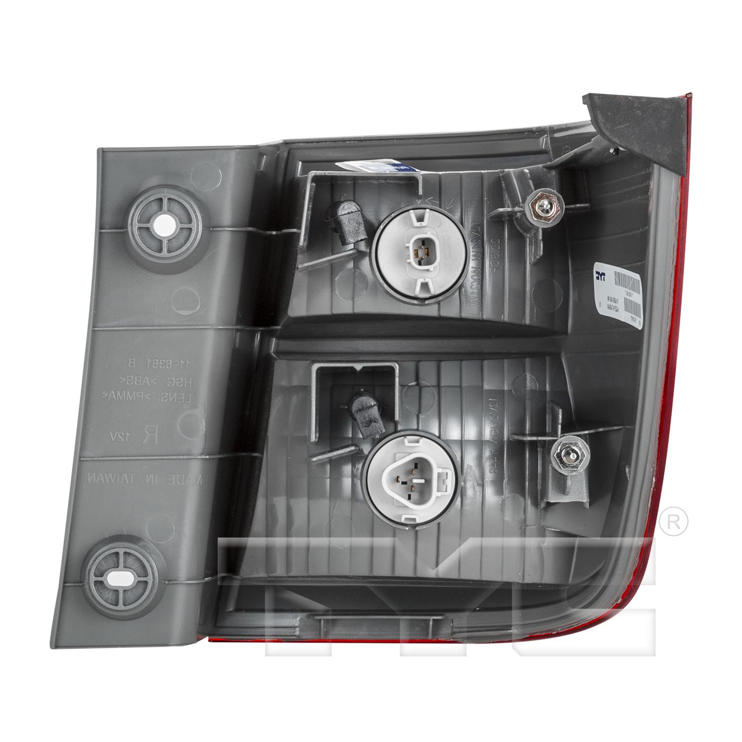 TYC 11636200 - Tail Light Assembly TYC 11636200 Tail Light Assembly product image 2 of 6