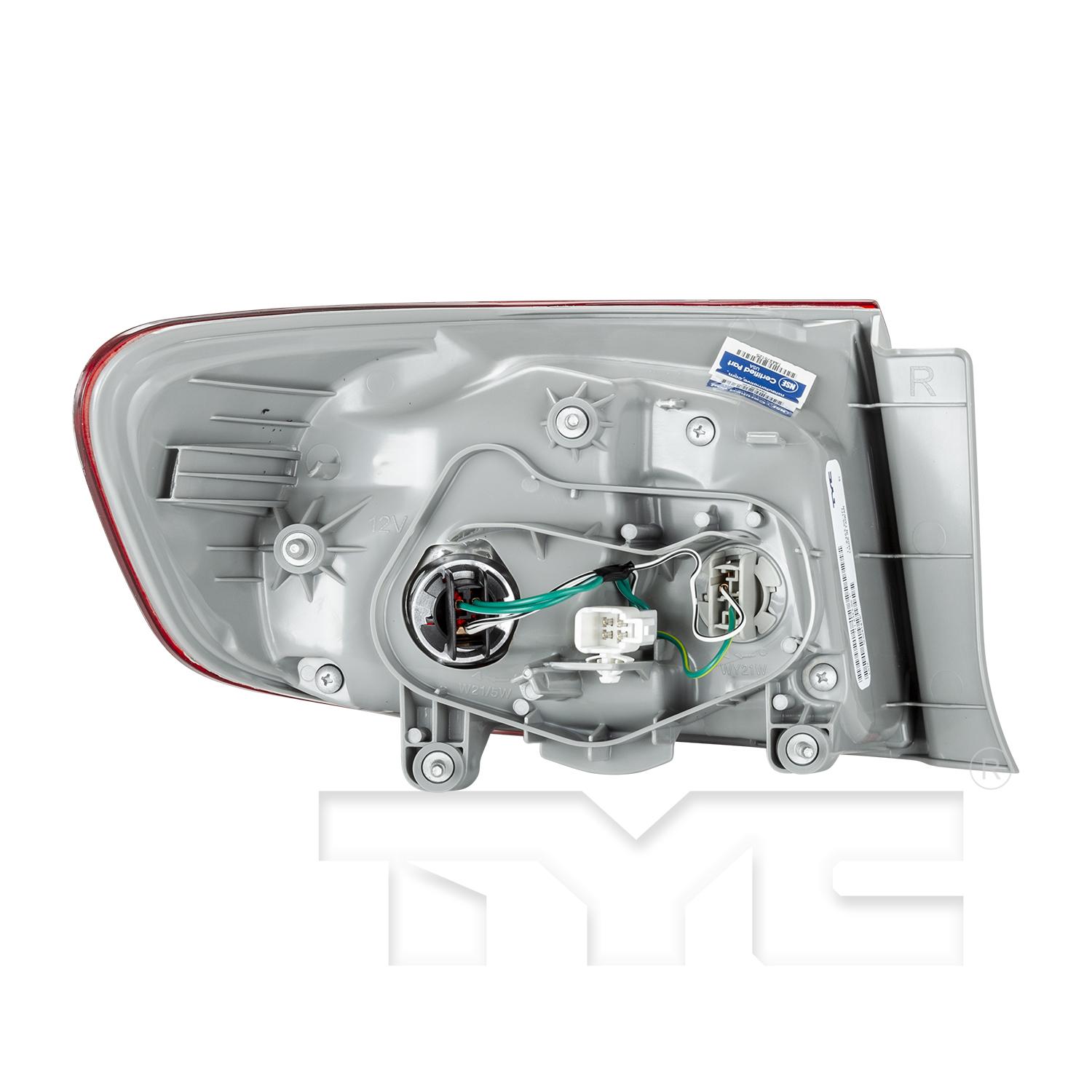 TYC 116363009 - Tail Light Assembly TYC 116363009 Tail Light Assembly product image 2 of 6