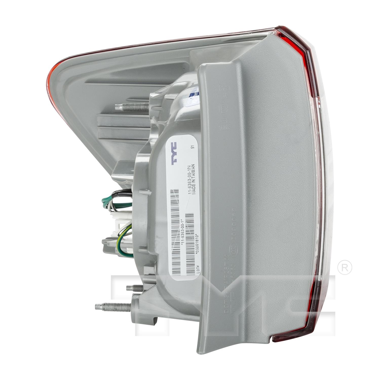 TYC 116363009 - Tail Light Assembly TYC 116363009 Tail Light Assembly product image 3 of 6