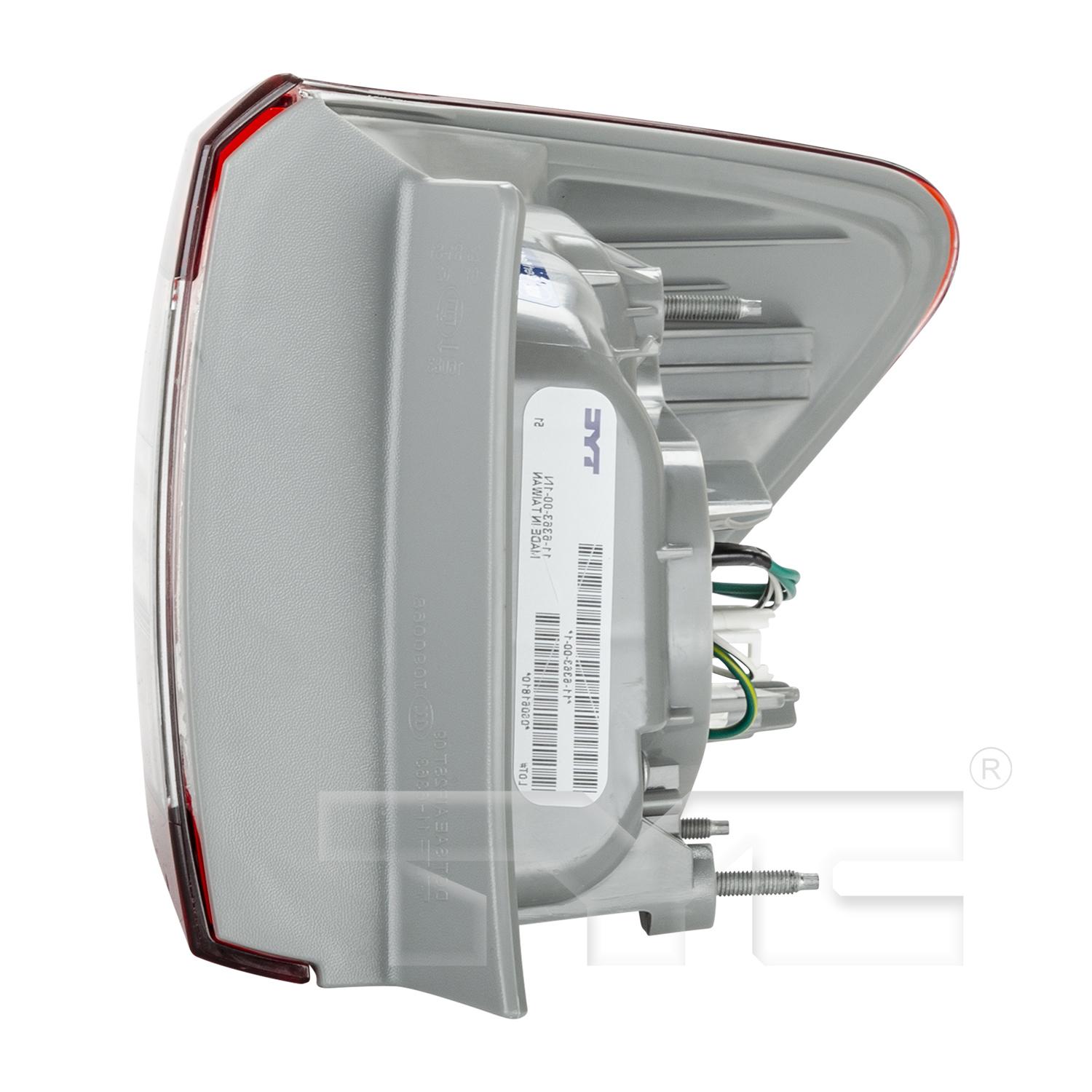 TYC 11636400 - Tail Light Assembly TYC 11636400 Tail Light Assembly product image 3 of 6