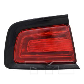 2014 Dodge Charger Tail Light Assembly Left Outer TYC 11636800 image 1 of 4
