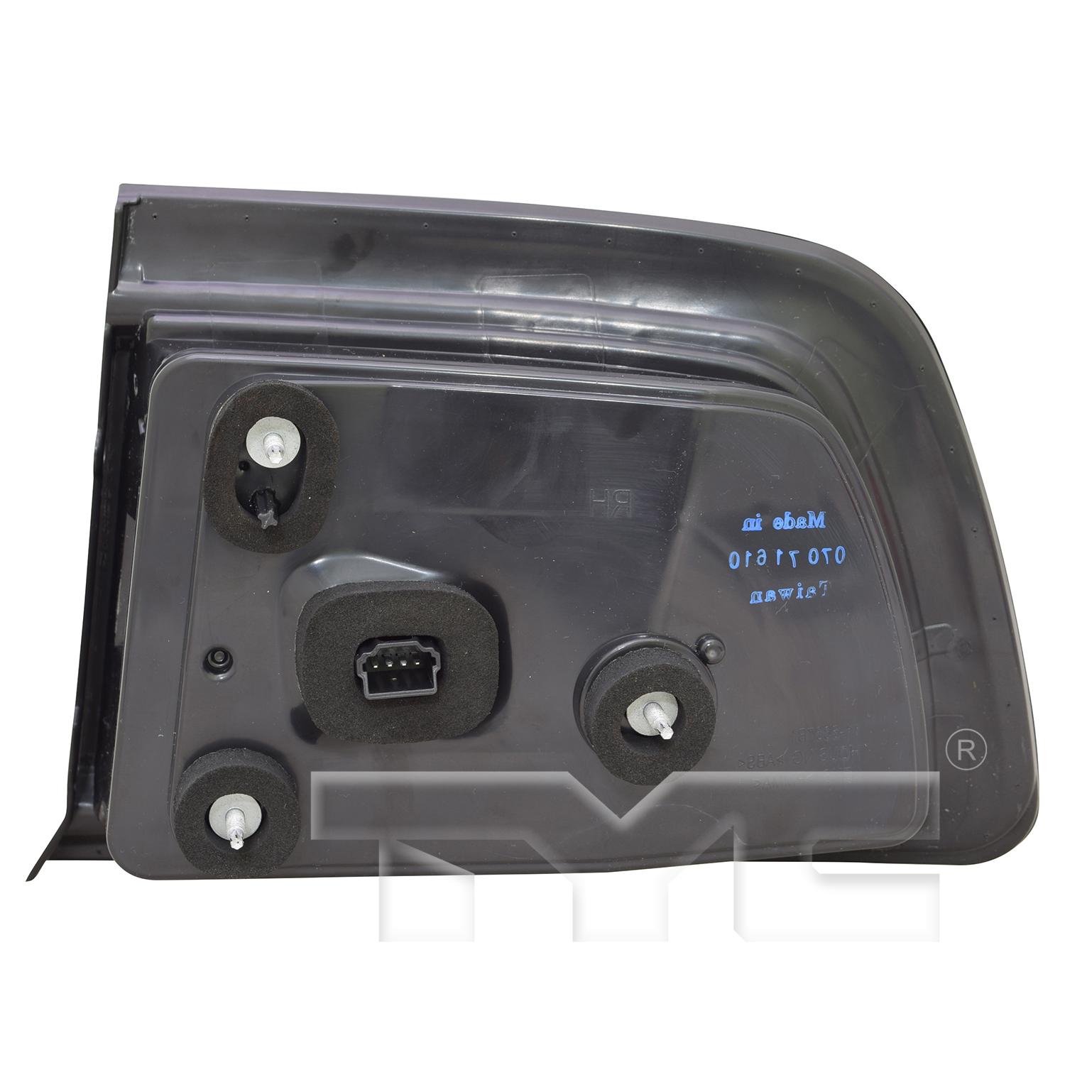 TYC 116368009 Tail Light Assembly product image 2 of 6