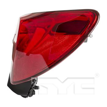 2014 Chrysler 200 Tail Light Assembly Right TYC 11637100 image 3 of 4