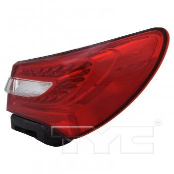 2014 Chrysler 200 Tail Light Assembly Right TYC 116371009 image 4 of 4