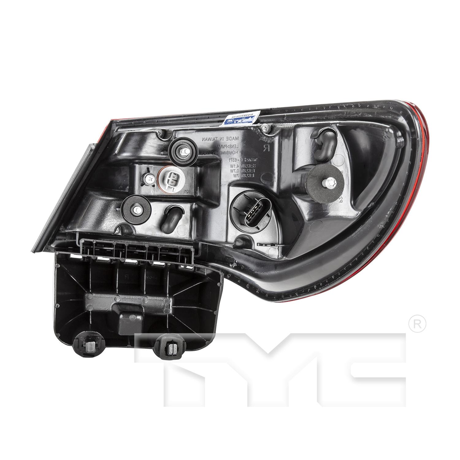 TYC 11637200 - Tail Light Assembly TYC 11637200 Tail Light Assembly product image 2 of 6